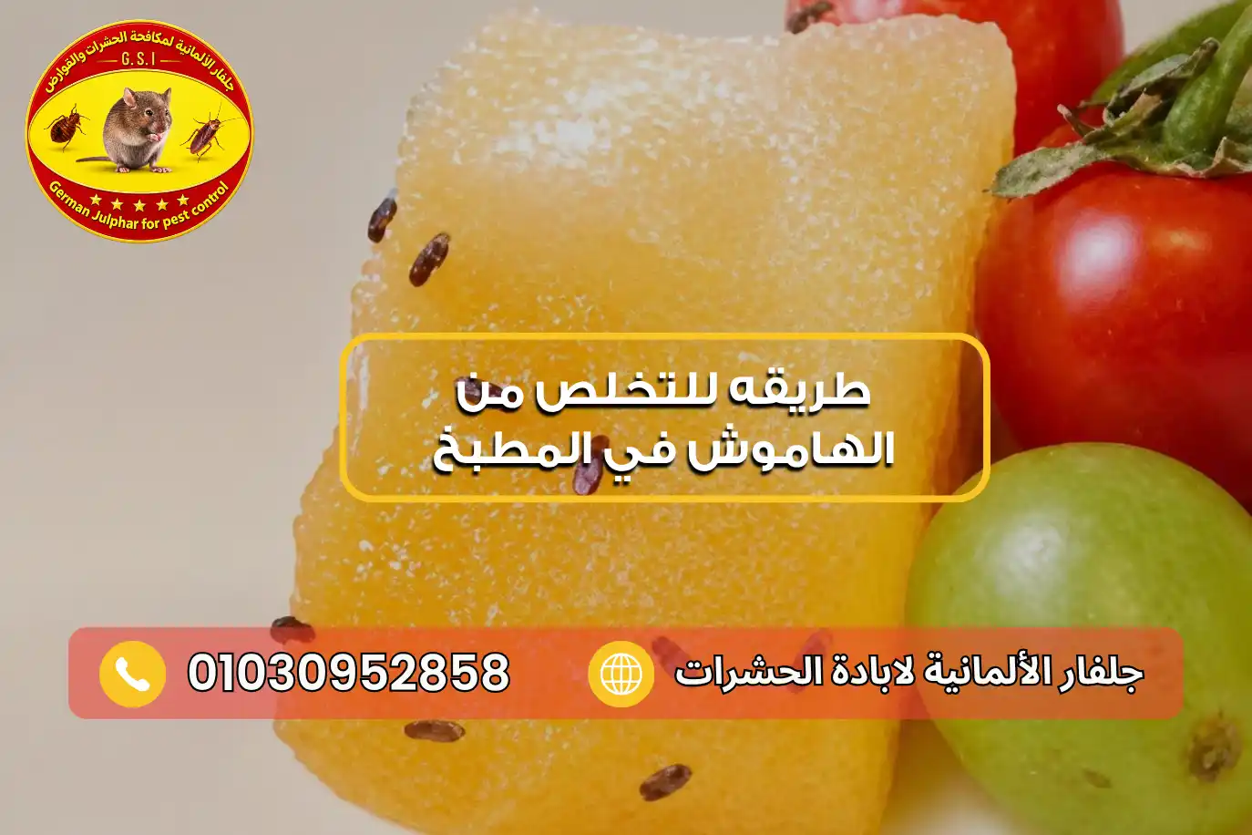 سبب الهاموش في المطبخ مع جلفار 01030952858