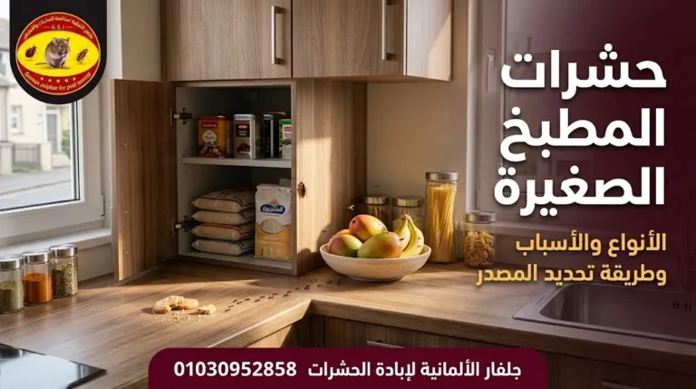 حشرات المطبخ الصغيرة وأسباب ظهورها داخل المنزل