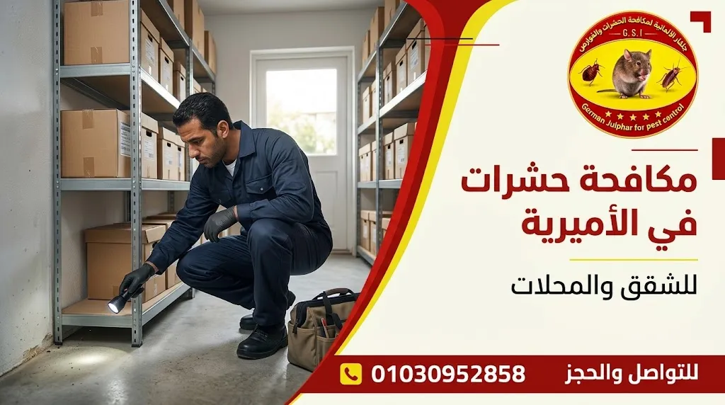 شركة مكافحة حشرات في الأميرية