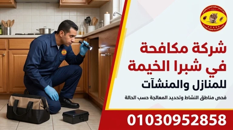 شركة مكافحة حشرات في شبرا الخيمة