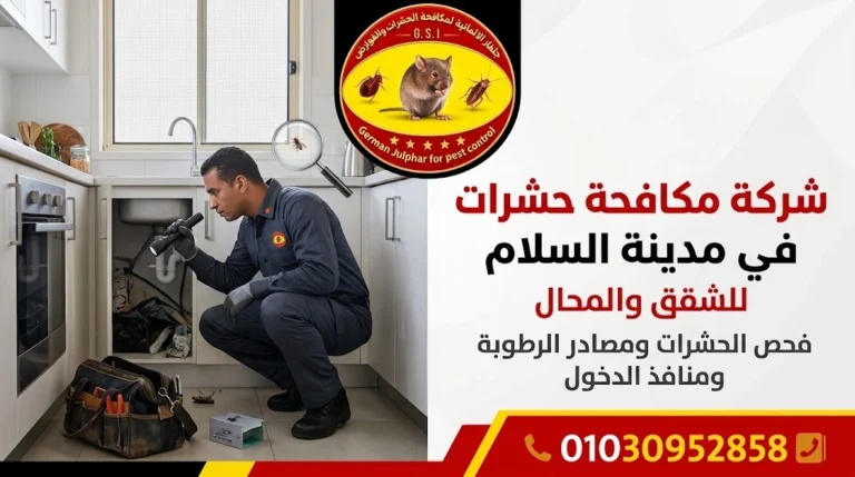 شركة مكافحة حشرات في مدينة السلام