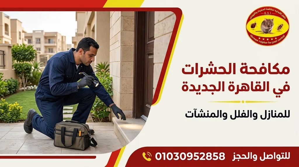شركة مكافحة حشرات في القاهرة الجديدة